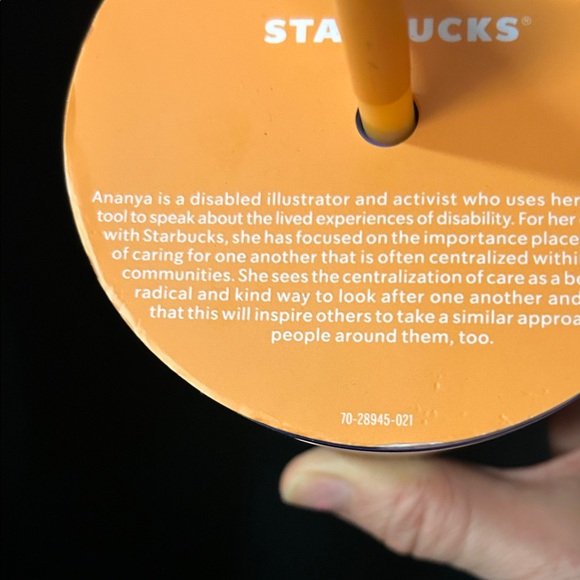 NWT Starbucks Holographic Illustrated Tumbler - ANANYA Rao-Middleton - Picture 9 of 12